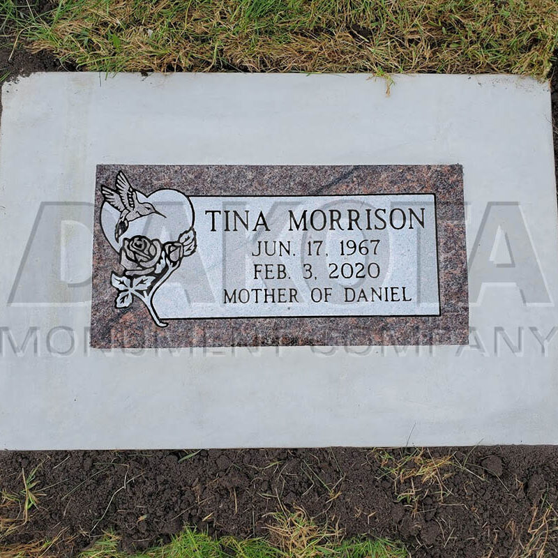 Flat Beveled Memorials - Dakota Monument Company